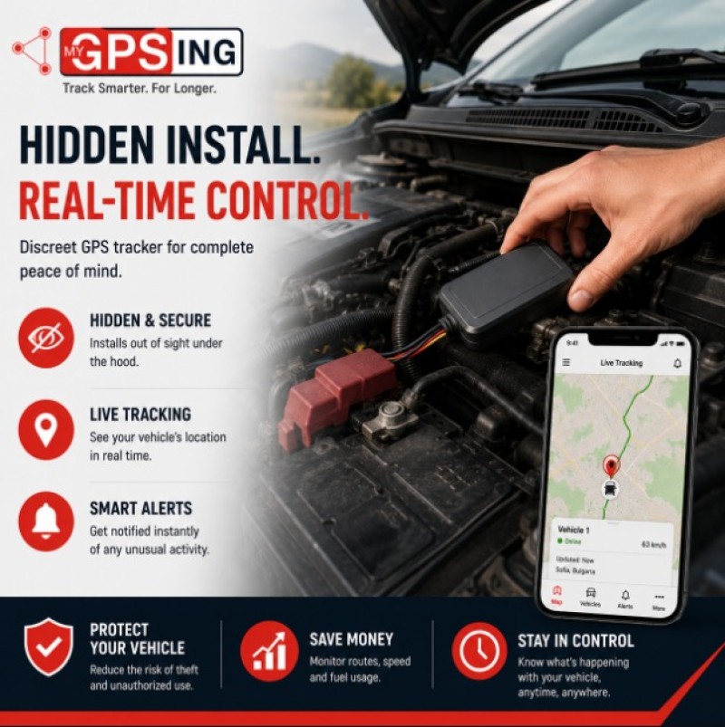 4G GPS Εντοπιστής για οχήματα
